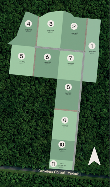 Terreno en venta en Yaxkukul, Yaxkukul — foto 3 de 6