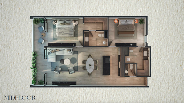 Departamento en venta en Temozon Norte, Mérida — foto 2 de 28