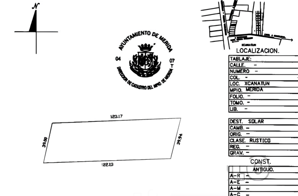 Terreno en venta en Xcanatún, Mérida — foto 2 de 17