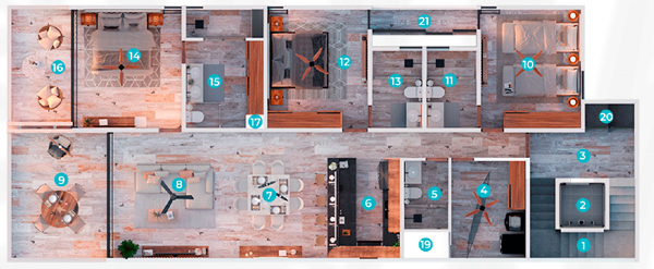 Departamento en venta en Chelem, Progreso — foto 2 de 11