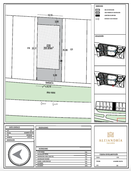 Terreno en venta en Paraíso, Progreso — foto 2 de 24