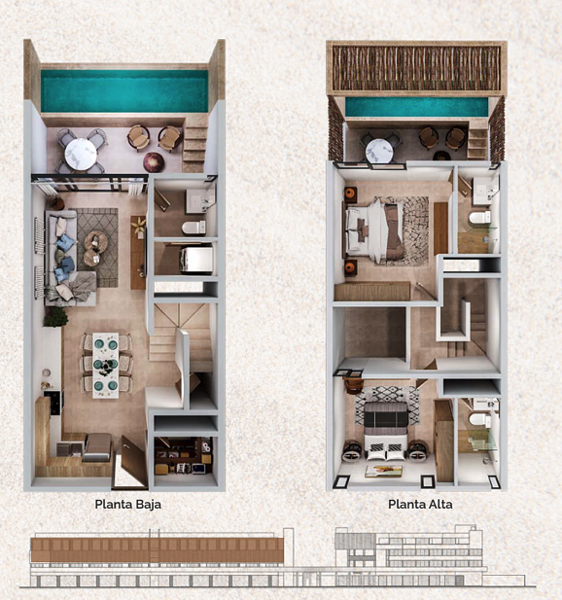 Departamento en venta en Chelem, Progreso — foto 2 de 13
