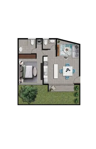 Departamento en venta en Temozon Norte, Mérida — foto 2 de 28