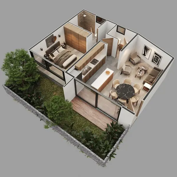 Departamento en venta en Temozon Norte, Mérida — foto 3 de 28