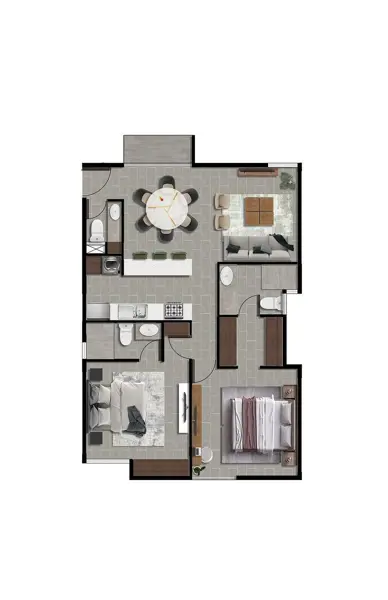 Departamento en venta en Temozon Norte, Mérida — foto 3 de 31