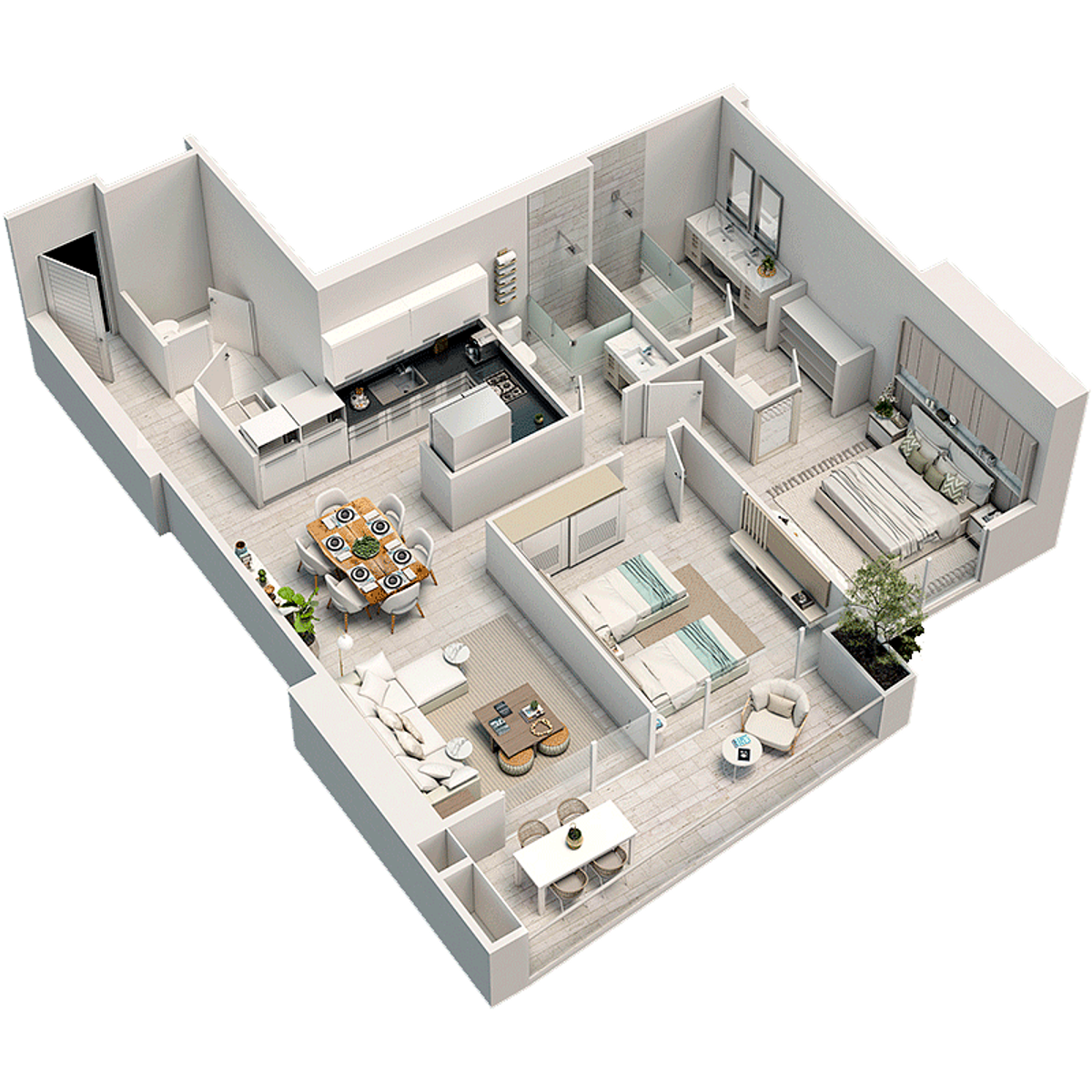 Departamento en venta en Monterreal, Mérida — foto 1 de 37