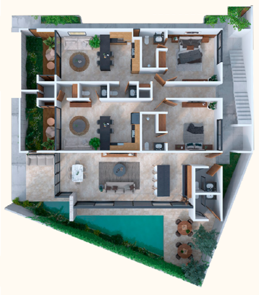 Departamento en venta en Chablekal, Mérida — foto 2 de 19