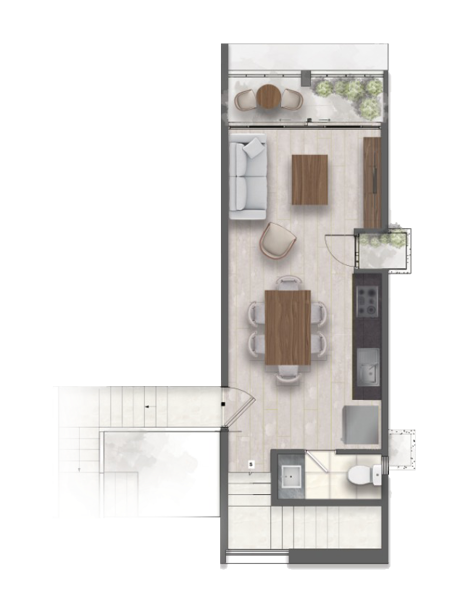 Departamento en venta en Temozon Norte, Mérida — foto 2 de 40