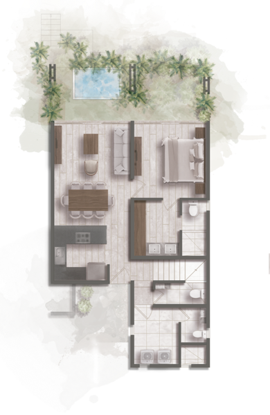 Departamento en venta en Temozon Norte, Mérida — foto 2 de 41