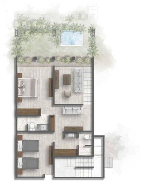 Departamento en venta en Temozon Norte, Mérida — foto 3 de 47