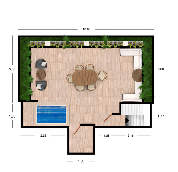 Departamento en venta en Cabo Norte, Mérida — foto 3 de 28