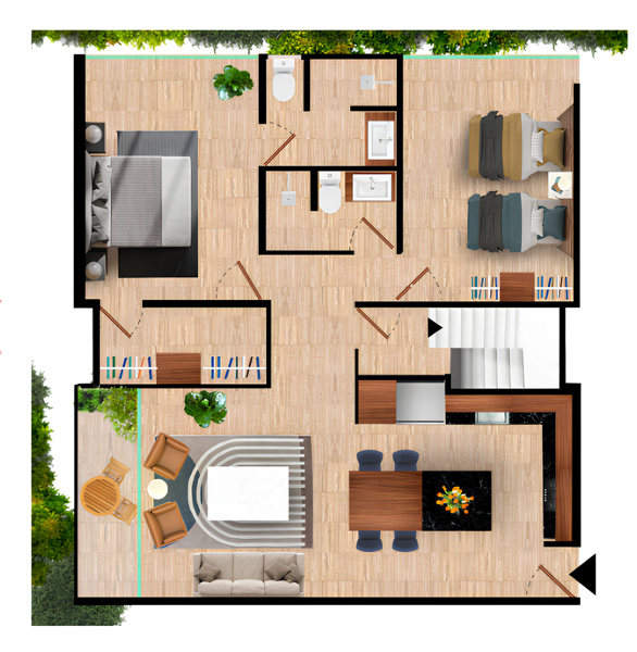 Departamento en venta en Cabo Norte, Mérida — foto 2 de 28