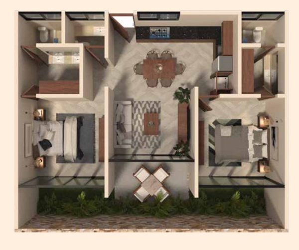 Departamento en venta en Temozon Norte, Mérida — foto 2 de 18