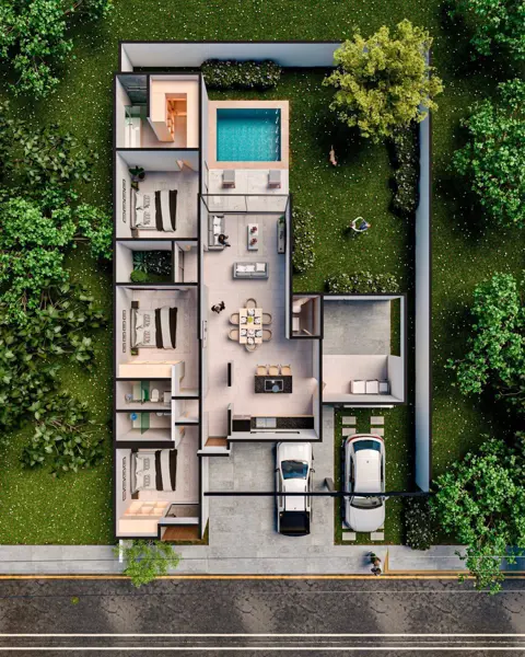 Casa en venta en Kikteil, Mérida — foto 2 de 30