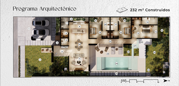 Casa en venta en Sitpach, Mérida — foto 2 de 23