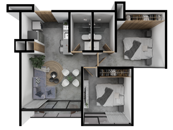 Departamento en venta en Cholul, Mérida — foto 3 de 24