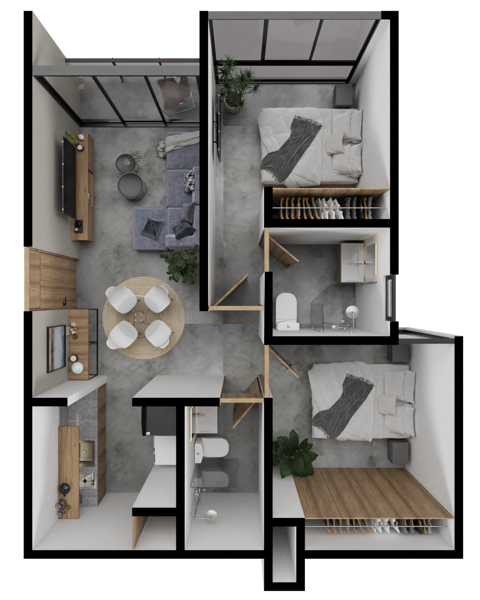 Departamento en venta en Cholul, Mérida — foto 2 de 24