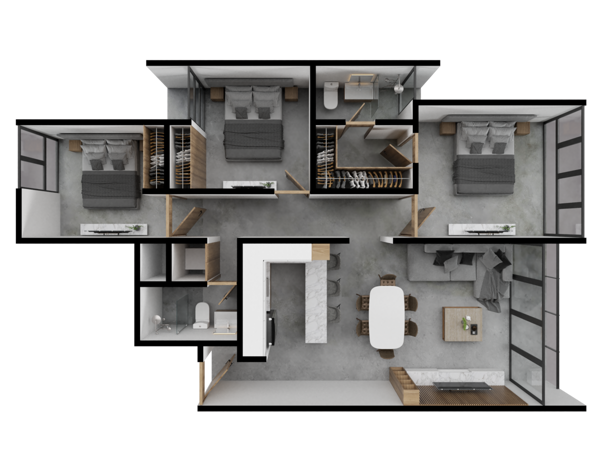 Departamento en venta en Cholul, Mérida — foto 2 de 24