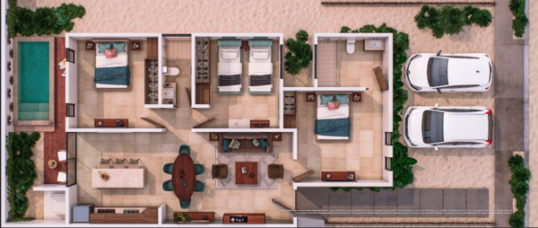 Casa en venta en Chelem, Progreso — foto 2 de 23