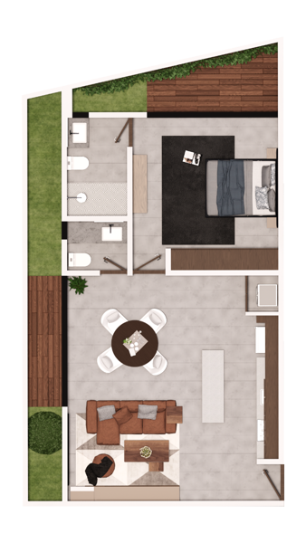 Departamento en venta en Temozon Norte, Mérida — foto 2 de 23