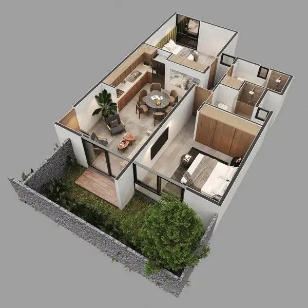 Departamento en venta en Temozon Norte, Mérida — foto 2 de 33