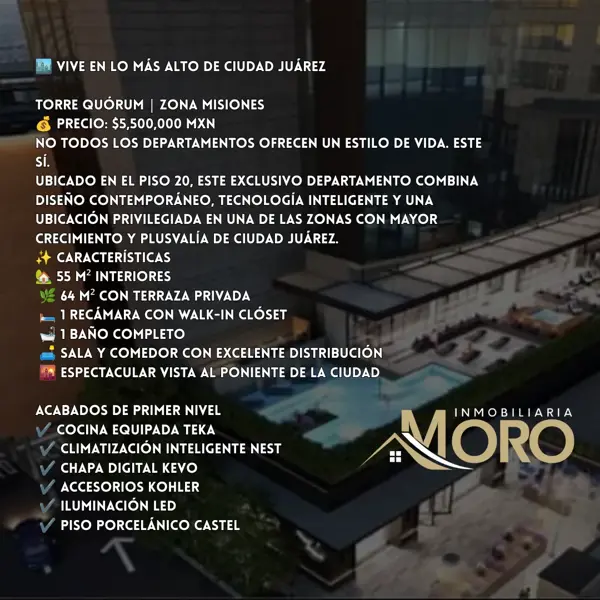 Departamento en venta en Mision de los Lagos, Juárez — foto 2 de 14