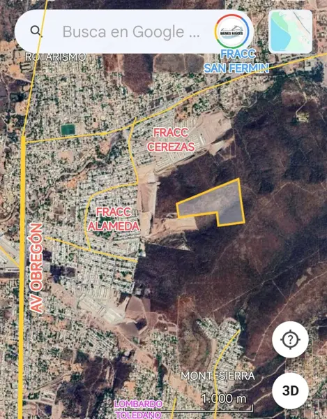 Terreno en venta en Loma de Rodriguera, Culiacán — foto 3 de 4