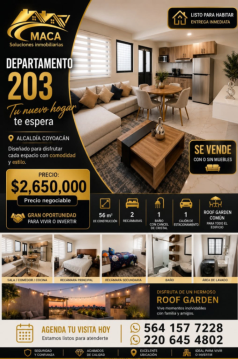 Departamento en venta en Pedregal de Santa Úrsula, Coyoacán — foto 1 de 15
