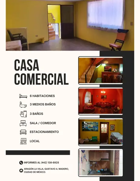 Casa en venta en Aragón la Villa, Gustavo A. Madero — foto 2 de 16