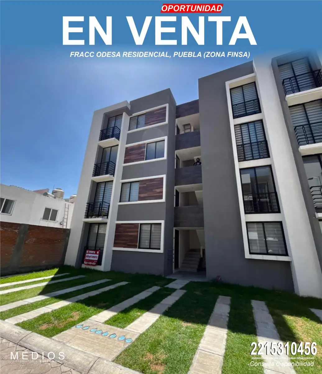 Departamento en venta en Cuautlancingo, Cuautlancingo — foto 1 de 10
