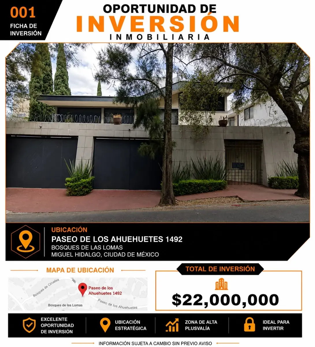 Casa en venta en Bosque de las Lomas, Miguel Hidalgo