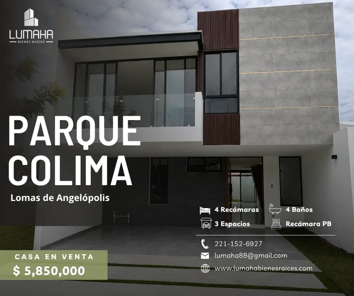 Casa en venta en Lomas de Angelópolis, San Andrés Cholula — foto 1 de 27