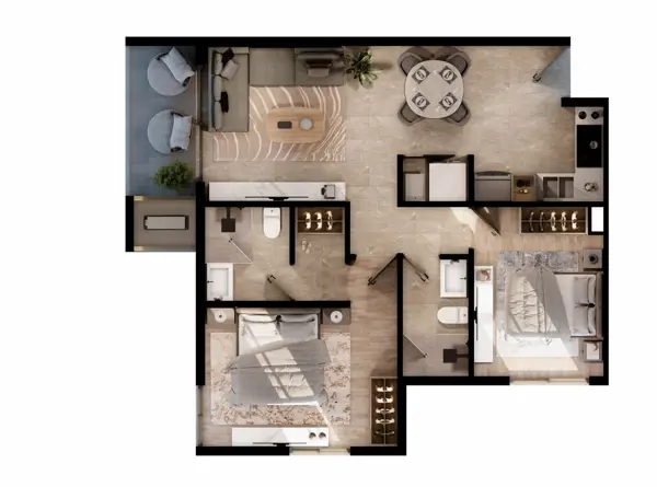 Departamento en Venta en La Fortaleza, Santa Catarina, Nuevo León 2