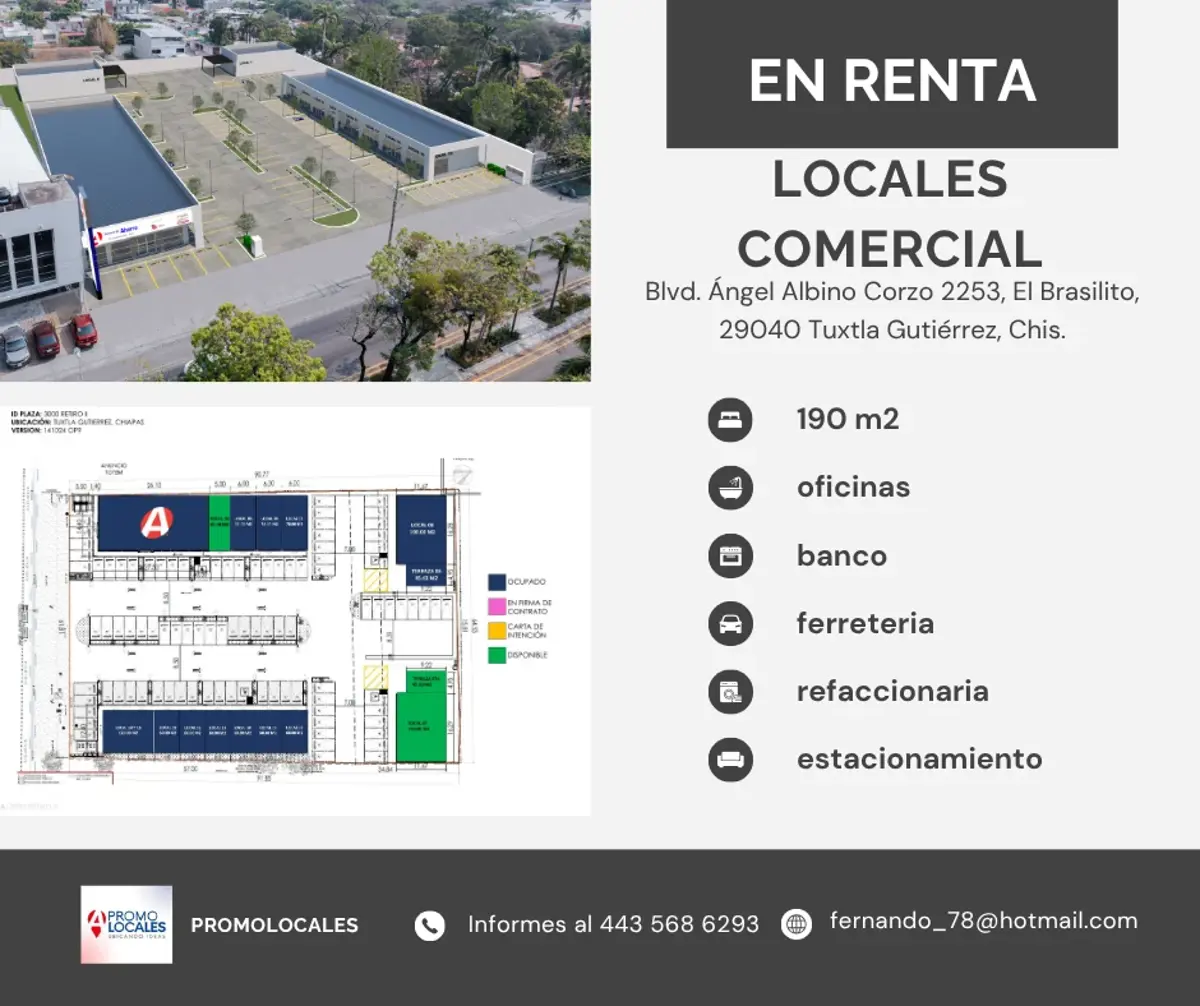 Local en renta en San Roque, Tuxtla Gutiérrez — foto 1 de 5