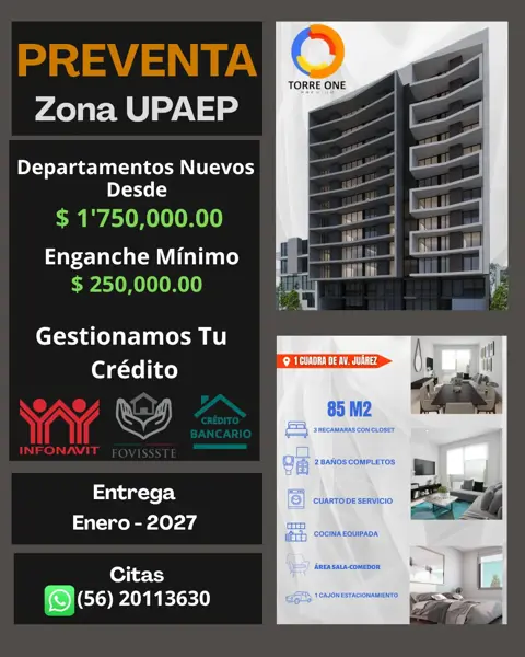 Departamento en venta en San Matías, Puebla — foto 2 de 2