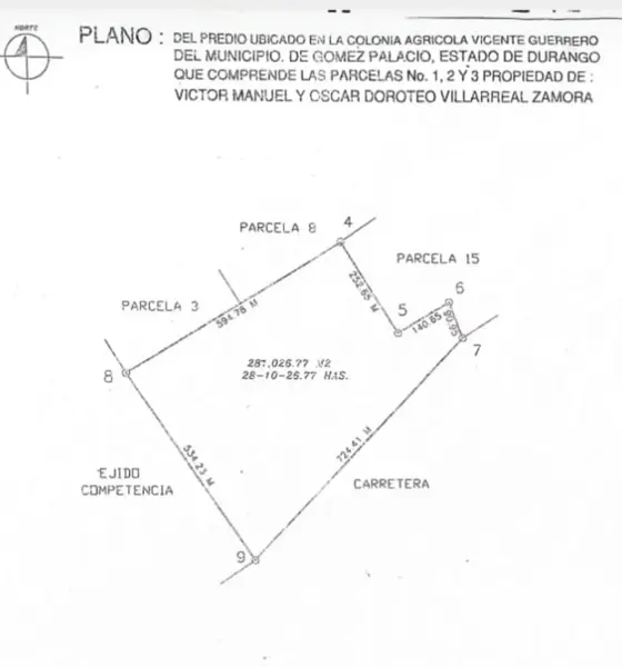 Terreno industrial en venta en Gómez Palacio, Durango Terreno industrial en venta en Gómez Palacio, Durango
