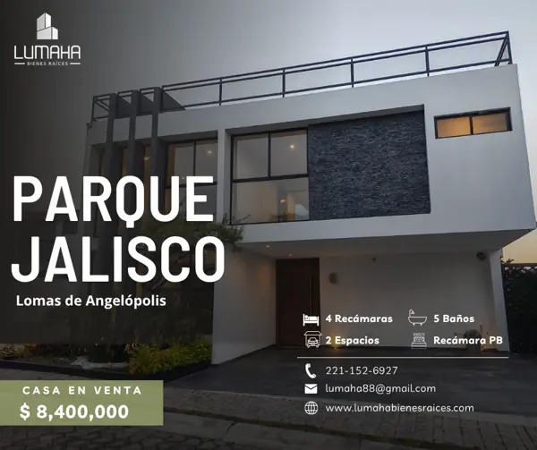 Casa en venta en Lomas de Angelópolis, San Andrés Cholula, Puebla