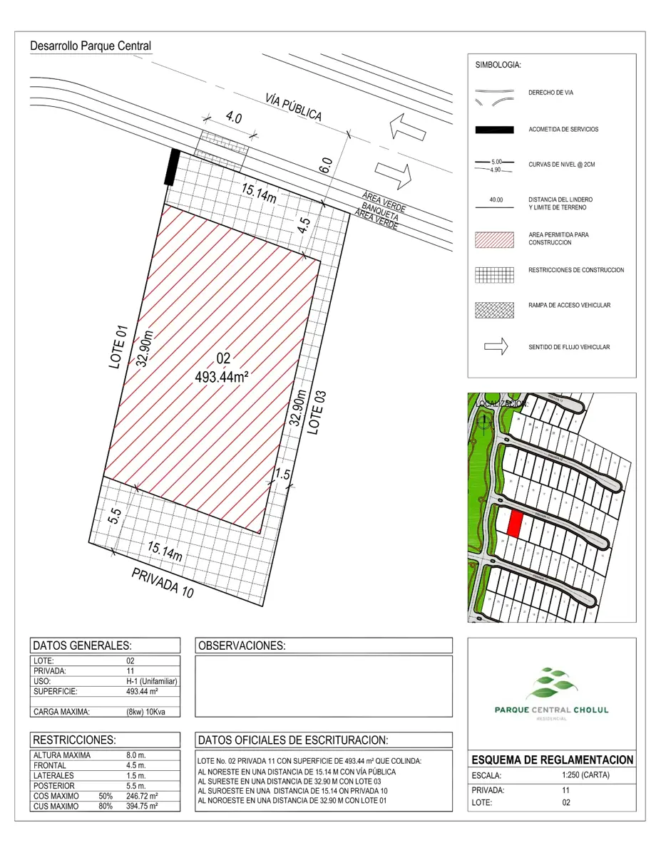 Terreno en venta en Cholul, Mérida