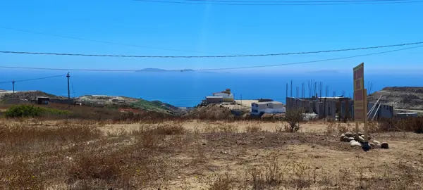 Terreno con vista al mar en Tijuana, Baja California - En venta
