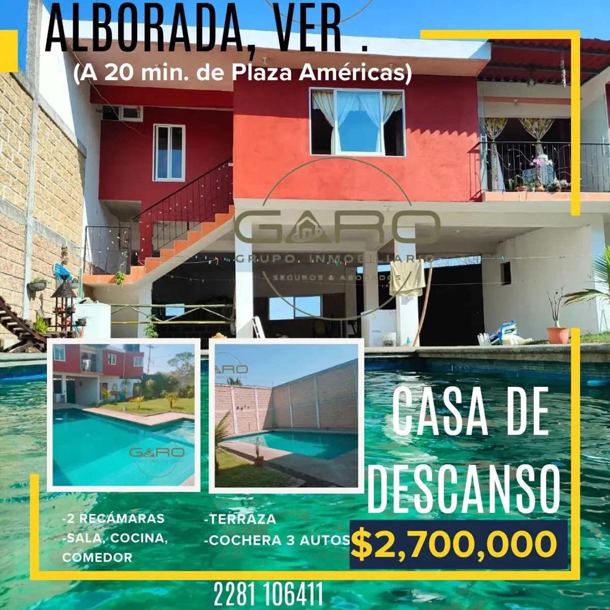 Casa en venta en Alborada, Emiliano Zapata — foto 1 de 8