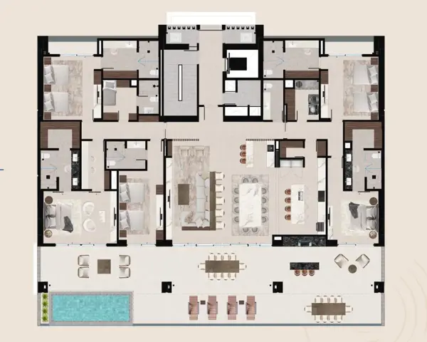 Departamento en Venta en Punta de Mita, Bahía de Banderas, Nayarit 2