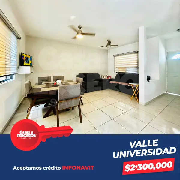 Casa en venta en Valle Universidad, Saltillo — foto 3 de 14
