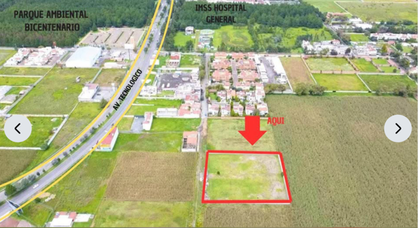 Terreno en venta en Llano Grande (El Salitre), Metepec — foto 3 de 8