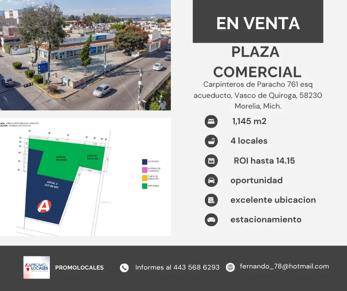 Local en venta en Vasco de Quiroga, Morelia — foto 1 de 4