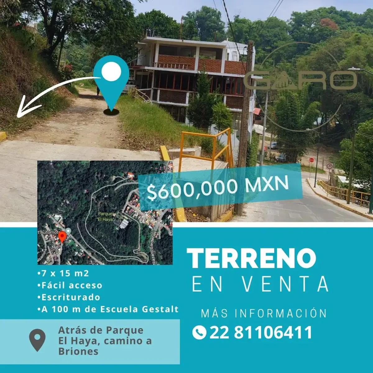 Terreno en venta en El Haya, Xalapa — foto 1 de 4