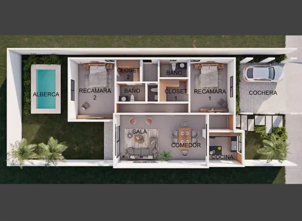 Casa en venta en Conkal, Conkal — foto 3 de 3