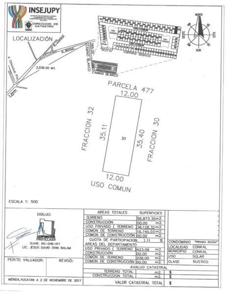 Terreno en venta en Conkal, Conkal — foto 2 de 7