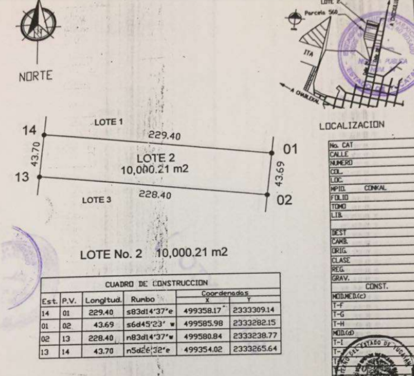 Terreno en venta en Conkal, Conkal — foto 3 de 3