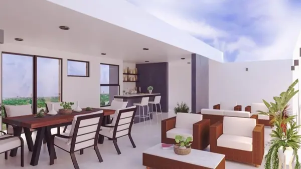 Departamento en venta en Cholul, Mérida — foto 3 de 17