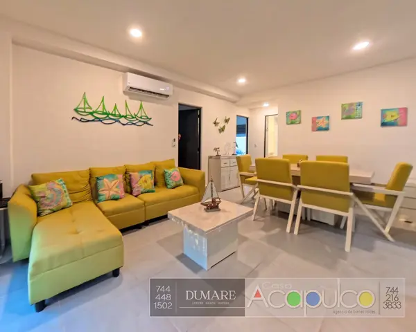Departamento en Venta en Acapulco Zona Diamante -  Cómodo y Moderno Espacio Residencial